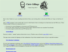 Tablet Screenshot of chris.gillings.com